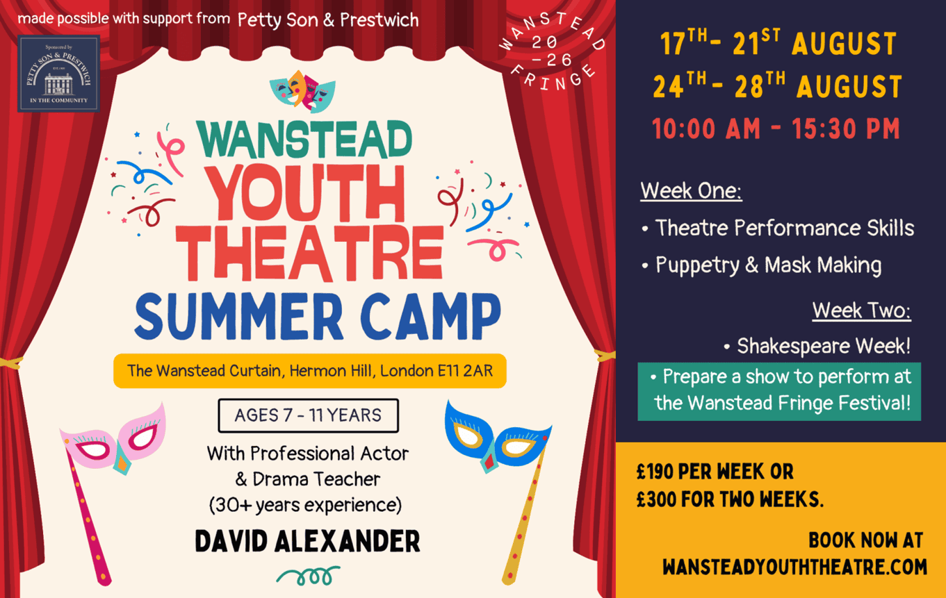 Wanstead Youth Theatre: Summer Camp