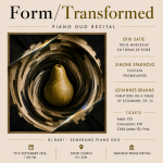Form/Transformed: Piano Duo Recital