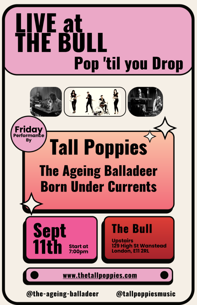 Pop 'Til You Drop: Free Local Band Night @ The Bull